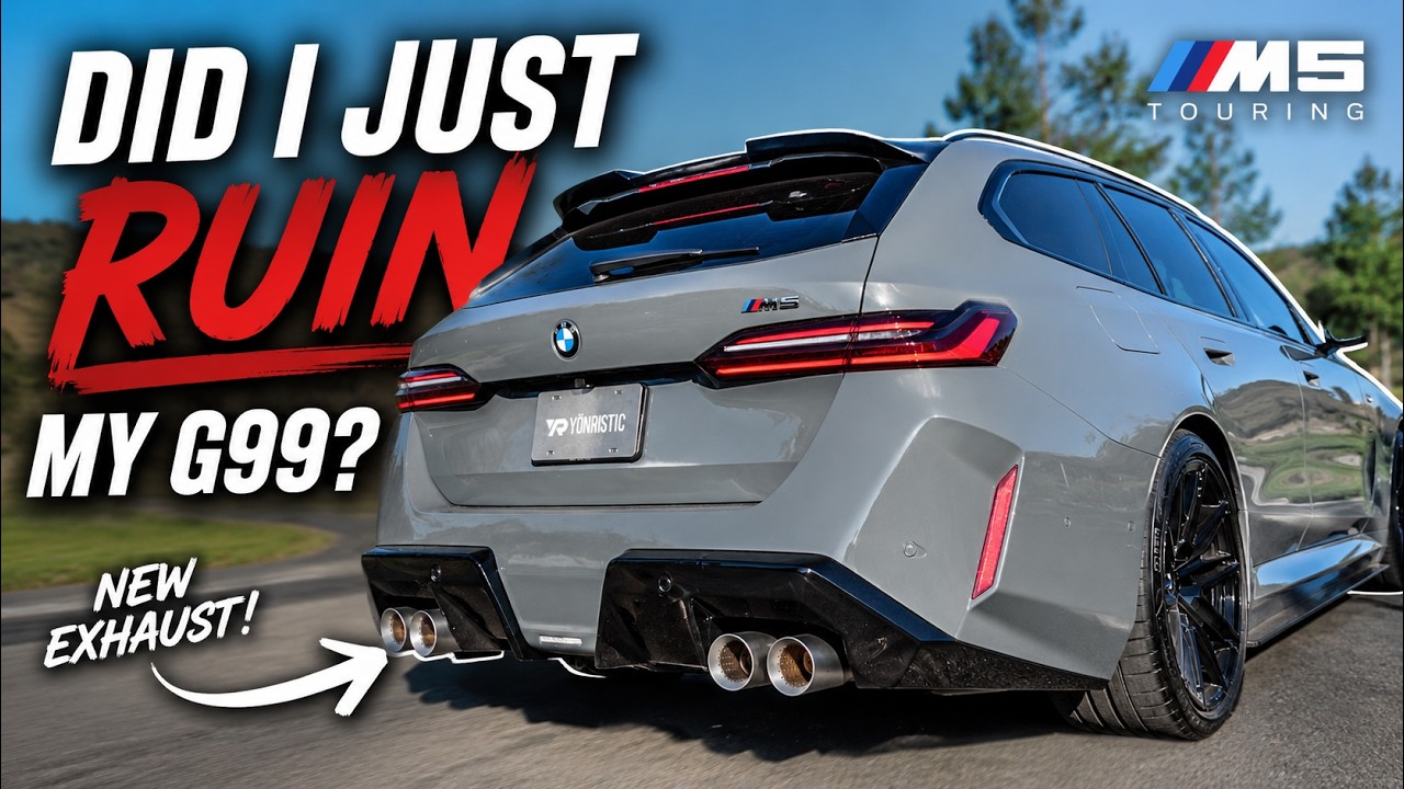 BMW M5 Touring finally sounds like an M car