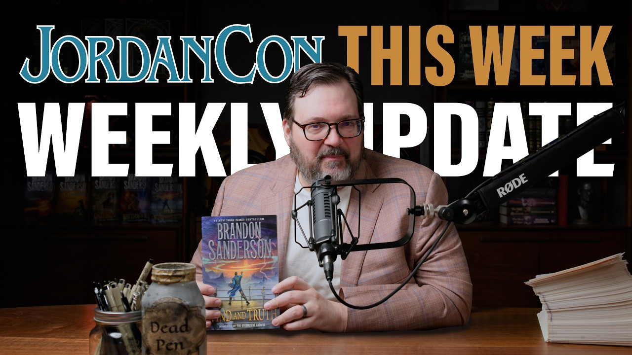 John Scalzi, Joe Abercrombie, and Ryan Cahill! + Weekly Update