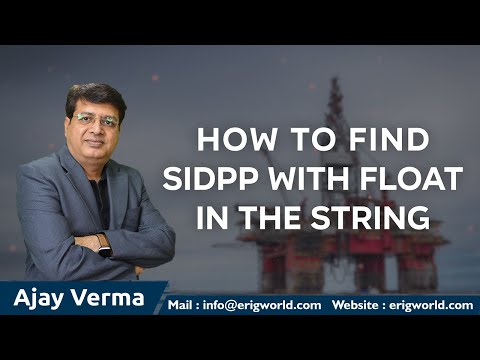 How to find SIDPP with Float in the string | IWCF preparation | IWCF question |  Well control | IWCF