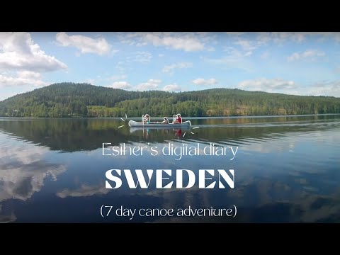 SWEDEN DIARY  |  7 day canoe trip & sleeping in the Scandinavian wilderness 2019
