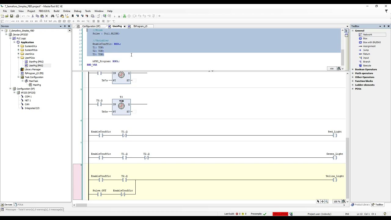 Programação de CLP - Como criar um Function Block para programar melhor! - CoDeSys