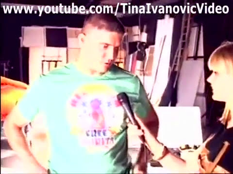 Tina Ivanovic ft. MC Stojan - Making of - (TV Pink 2010.)