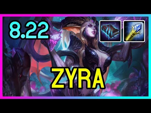 PLANTS BEAT WATER  ZYRA SUPPORT  - League of Legends