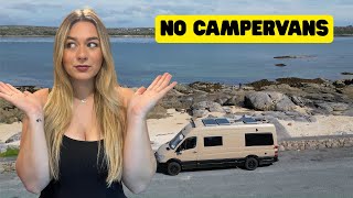 This is The Most Unfriendly Place For Campervans?! | Van Life Ireland