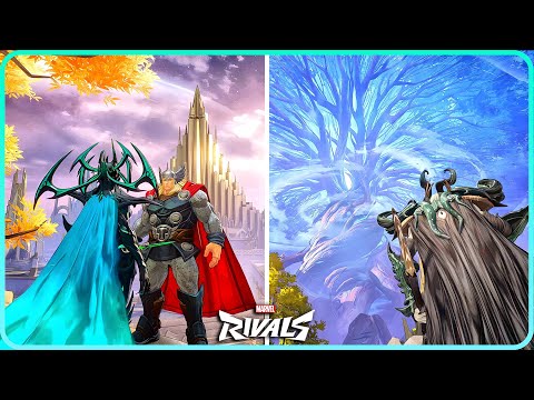 All Asgard Unique Interactions & Hero Specific Voice Lines Marvel Rivals