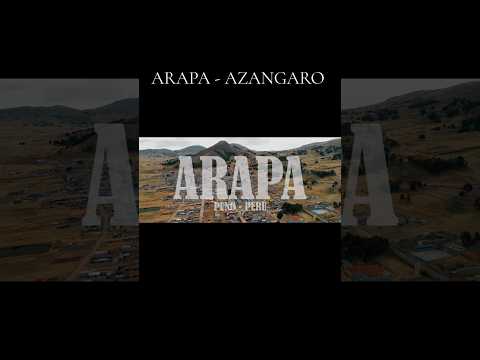 ARAPA, Jardín de AZANGARO #puno #azangaro_puno_perú #arapa