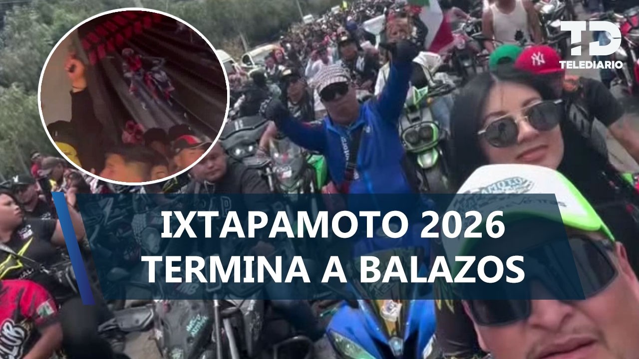 ¿Qué pasó en el 'Ixtapamoto' 2026? Hombre detona arma de fuego durante trifulca