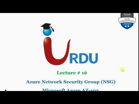 Introduction to MS Azure Series AZ 103