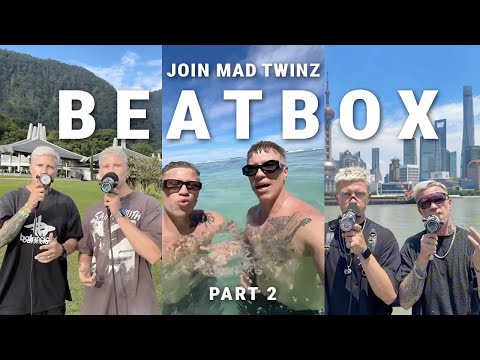 Mad Twinz Beatbox shorts compilation - Part 2  😎 #beatbox #madtwinz