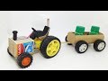 How To Make Tractor At Home From Matchbox Diy Tractor Supply Water Tank Science Project