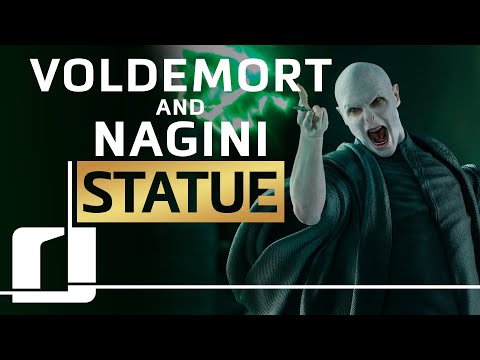 Статуэтка Harry Potter Voldemort and Nagini Legacy Replica 1/4