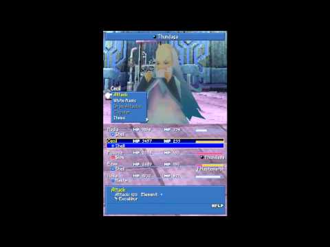Let's Play Final Fantasy IV DS #80 The Four Archfiends
