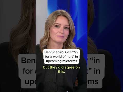 Ben Shapiro: 'GOP in for a world of hurt' in upcoming midterms