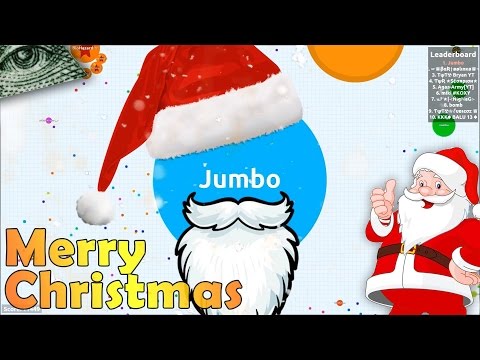 SANTA PLAYING AGARIO   CHRISTMAS SPECIAL ¦ Agar io ¦