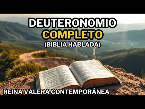Libro de Deuteronomio COMPLETO | Reina Valera  Contemporánea | Biblia Hablada 📖 | Biblia en Audio