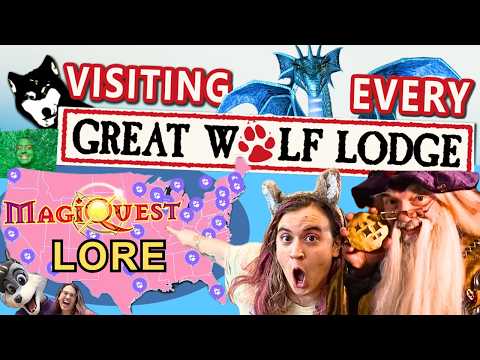 I went to EVERY Great Wolf Lodge (MagiQuest deserves BETTER)