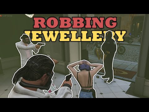 My First Jewellery Store Robbery | Lucid City Roleplay