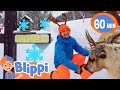 Blippi S Reindeer Adventure Festive Educational Videos For Kids