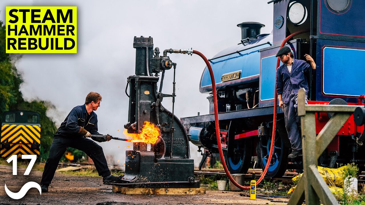 FIXING A 1900's STEAM HAMMER! Pt. 17