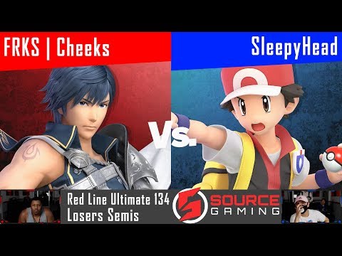 Red Line Ultimate 134 - Losers Semis - FRKS | Cheeks vs SleepyHead