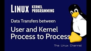 289 - Data Transfers between - User and Kernel - Process to Process