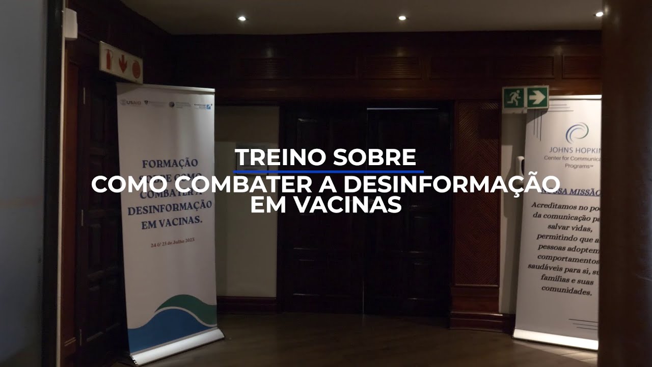Formação sobre Combate à Desinformação sobre Vacinas em Moçambique