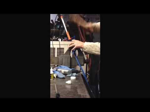 Russell's twist-lok fitting installation