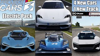 Project CARS 3 New Cars Gameplay Electric Pack DLC