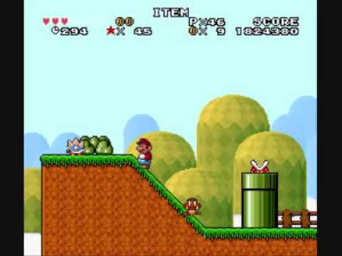 SMW Custom Music - Track 17 (Cave Story - On To Grasstown) (Variety 1)