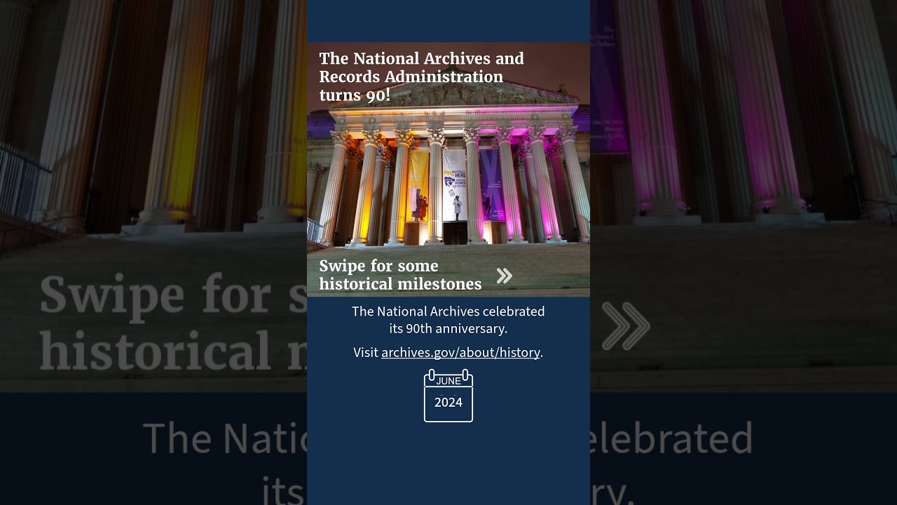 12 National Archives Moments of 2024