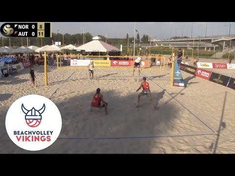 Mol.H/Berntsen (NOR) vs. Ermacora/Pristauz (AUT) 2019 FIVB Warsaw 2. qualification round