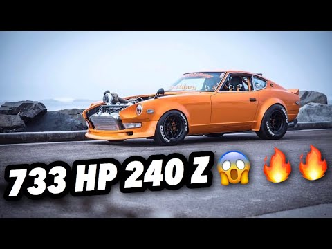 733 HP Boosted LS swapped Datsun 240Z