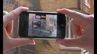 Nearest Tube Augmented Reality App for iPhone 3GS from acrossair