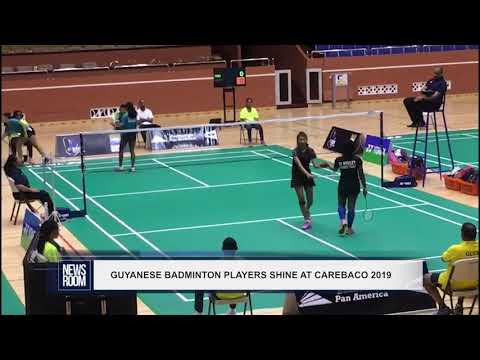 GUYANESE BADMINTON PLAYERS SHINE AT CAREBACO 2019