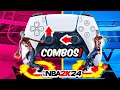 BEST DRIBBLE MOVES/COMBOS NBA 2K24 HANDCAM TUTORIAL😱
