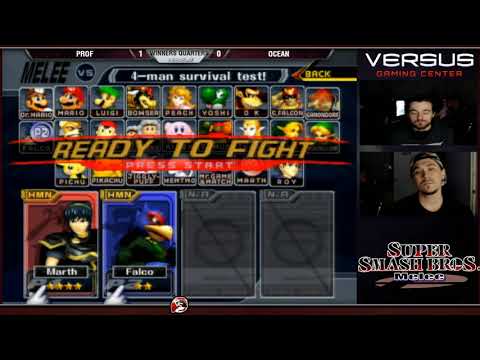 Versus Weekly 08/27/17 - WInners R4 - Prof (Marth) vs Ocean (Falco) - Melee