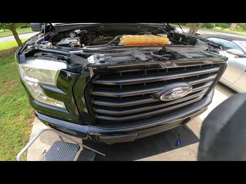 2015-2017 F150  5.0 Coyote Mishimoto Radiator Install