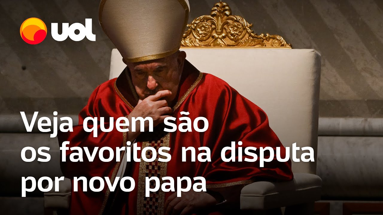 Papa Francisco morre: Veja quais são os nomes favoritos para ganhar o conclave