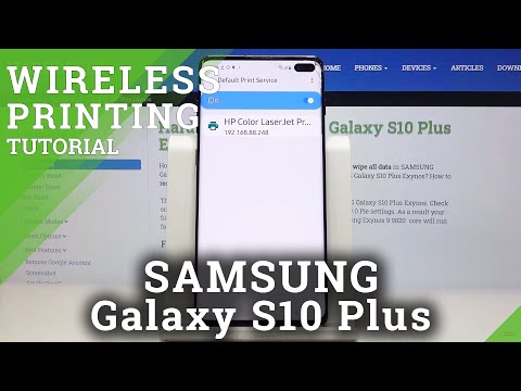 YouTube video about: How to print from samsung s10 plus?