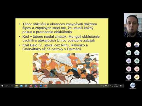 Online hodina:  Mongolský vpád, Anjouovci, Žigmund a boje o trón