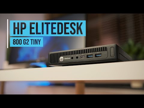 HP EliteDesk 800 G2 Mini PC Core i5 6500T 2.5 GHz | 16GB | 512 SSD | WIN 10 | DP | VGA