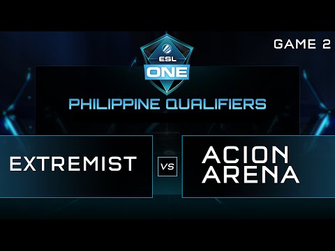 Extremist vs Acion Arena - ESL One Manila PH Qualifier - Game 2 - Part 3