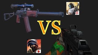 【荒野行動 × Bullet force 】Val 狙撃小銃 vs AS Val