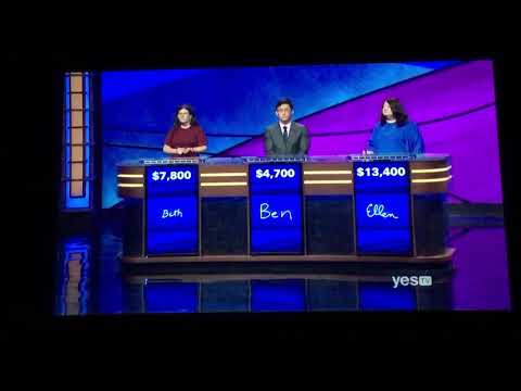 Double Jeopardy, Beth Stewart Day 3 - 3rd Daily Double (11/27/19)