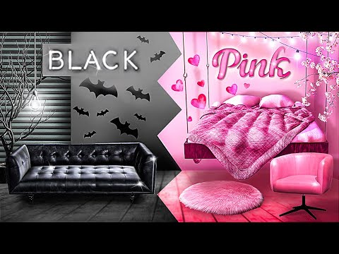 Pink vs Schwarz Makeover - Zimmer - Challenge