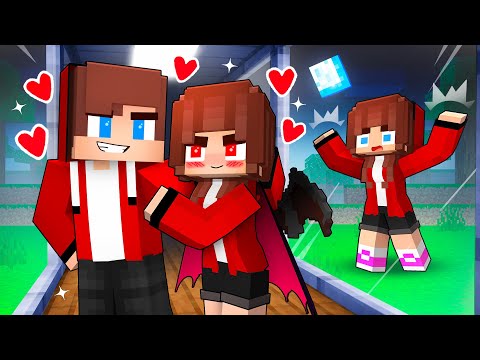 JJ Stolen by GIRL Vampire - Maizen Minecraft Animation
