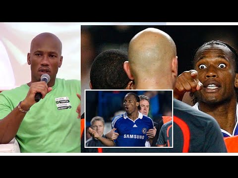 DROGBA RESPONDS TO A KID WHO ASKED WHETHER  REFEREE OVREDO ROBBED CHELSEA  IN 2009 AGAINST BARCELONA