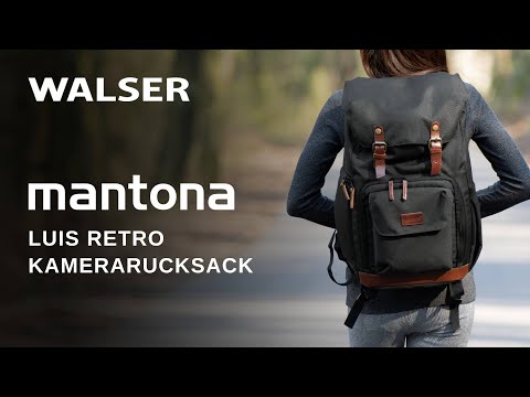 Mantona Fotorucksack Luis & Luis Junior – Die perfekte Kameratasche für Stadt & Natur