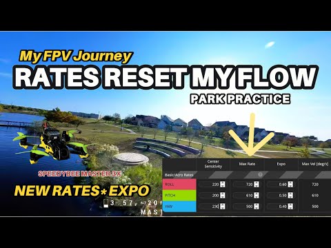 Why New FPV Rates Reset Your Freestyle Flow | SpeedyBee Master 3X Practice