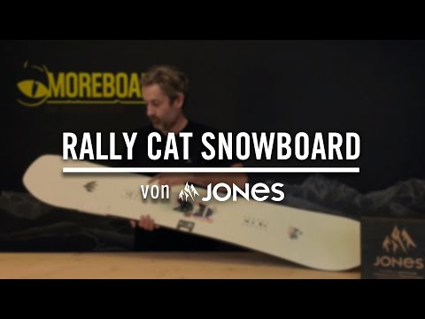 Jones Rally Cat Snowboard – Spielerisches All-Mountain-Board für Einsteiger & Freestyle